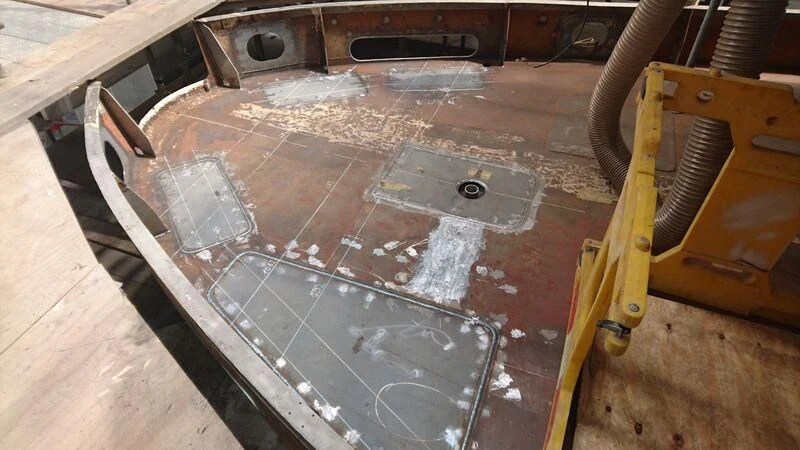 a machine on the counter aboard ODYSSEY III Yacht for Sale