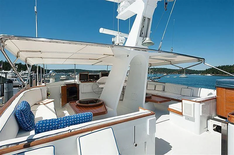 a boat on the water aboard ALL OF ME Yacht for Sale