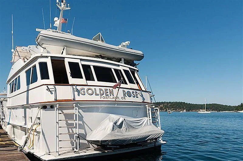 a boat on the water aboard ALL OF ME Yacht for Sale