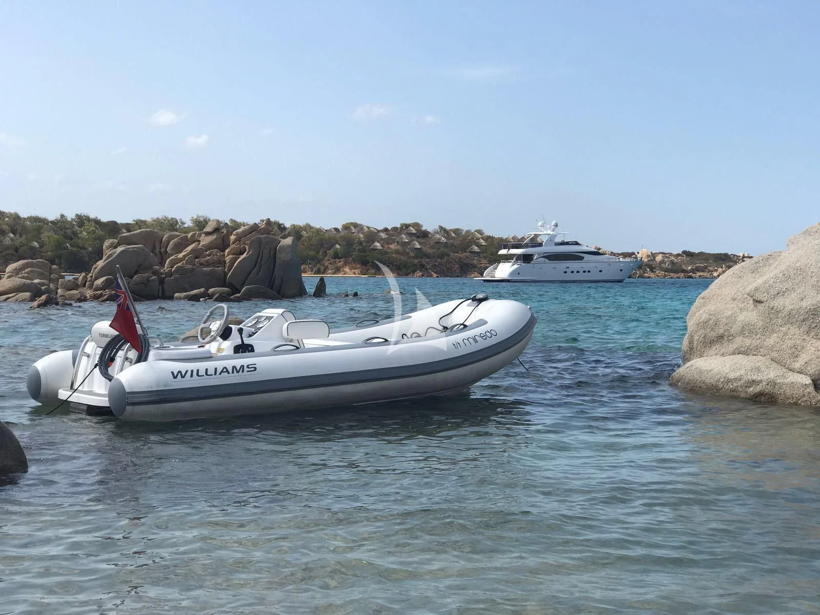 a boat on the water aboard MIREDO Yacht for Sale