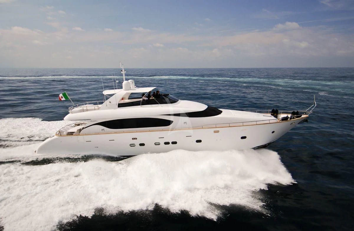 a boat on the water aboard MIREDO Yacht for Sale