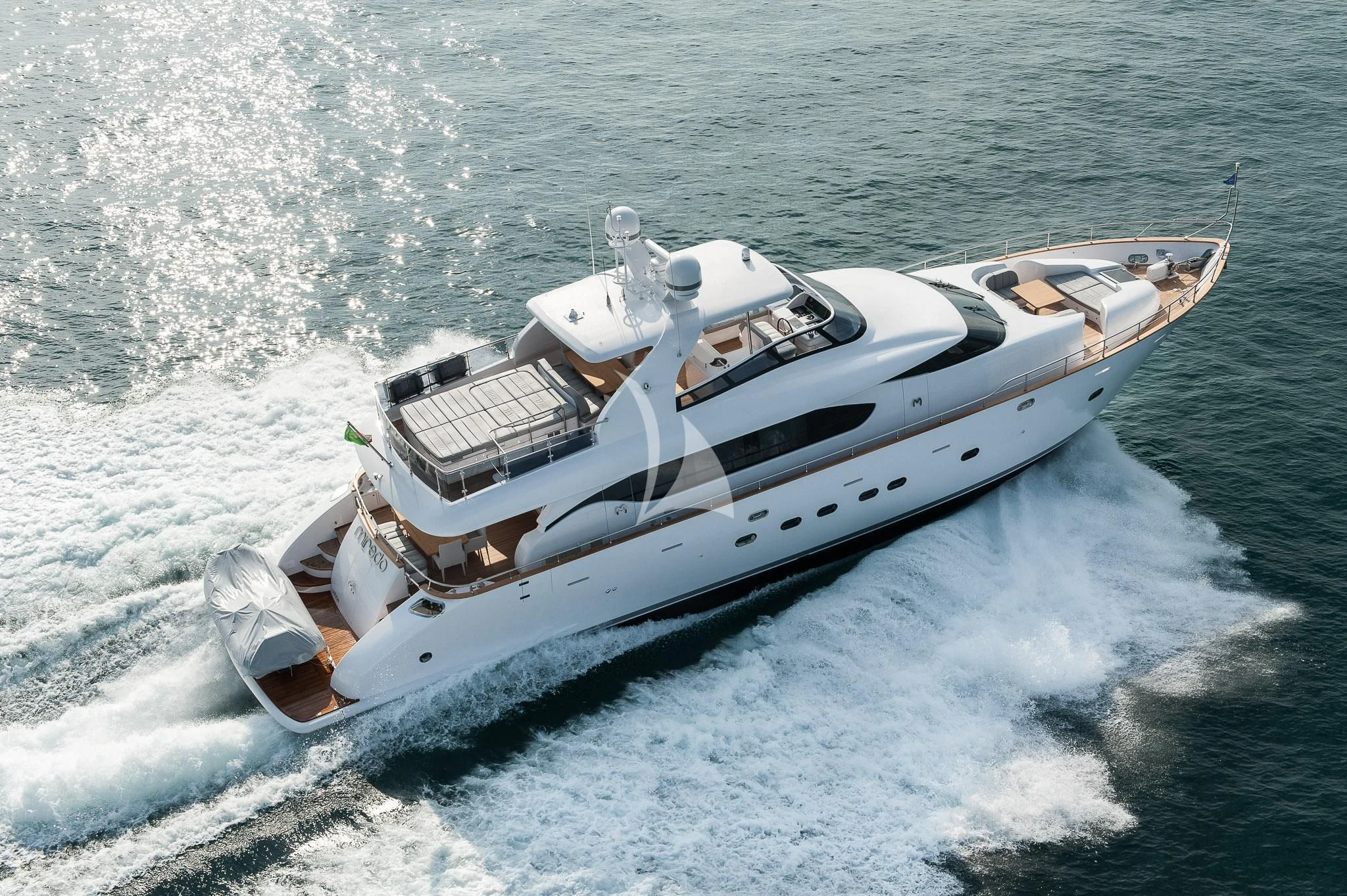 a boat on the water aboard MIREDO Yacht for Sale