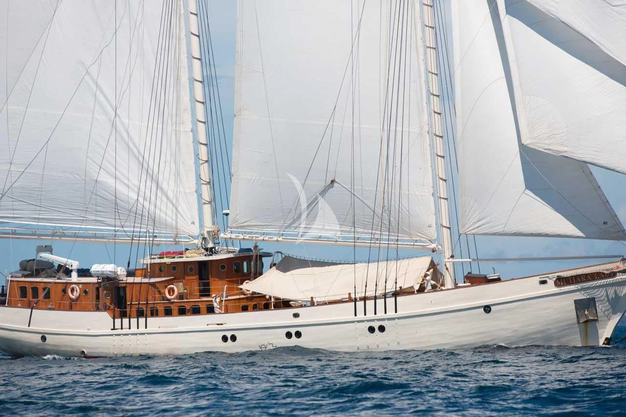 a boat in the water aboard MUTIARA LAUT Yacht for Sale