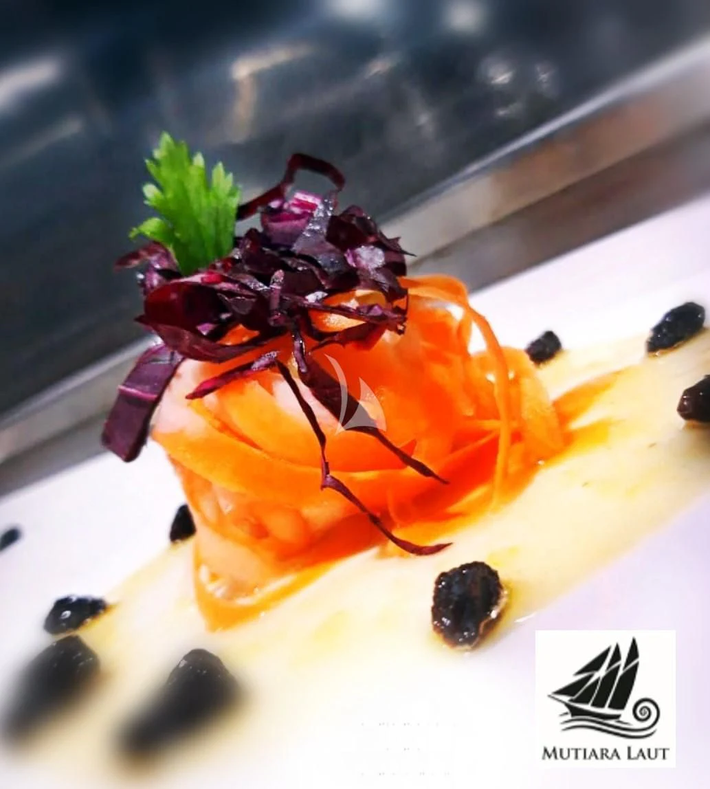 a close up of a fruit aboard MUTIARA LAUT Yacht for Sale