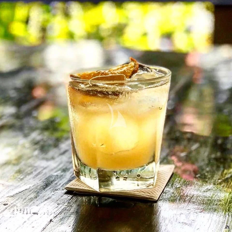 a glass of beer aboard MUTIARA LAUT Yacht for Sale