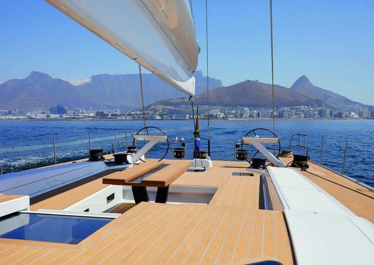 a boat on the water aboard ALLSMOKE Yacht for Sale