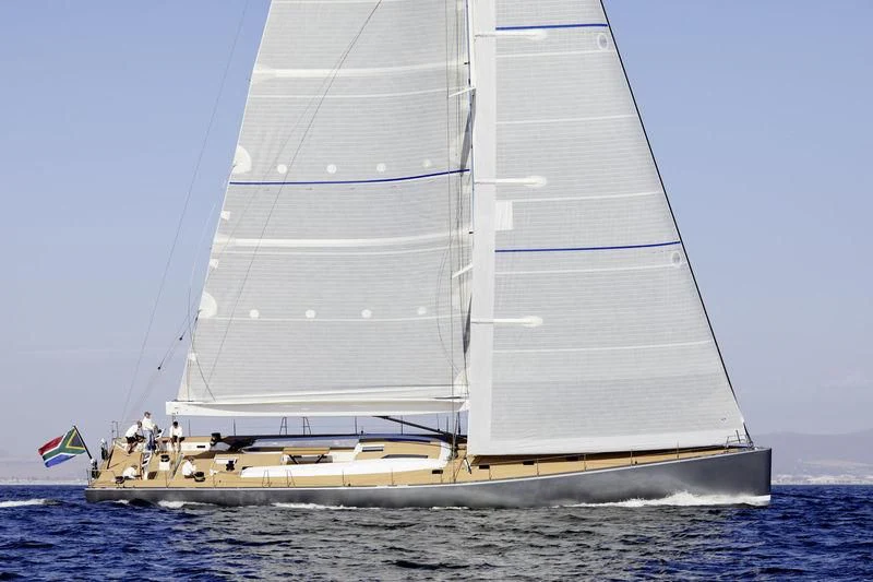 a sailboat on the water aboard ALLSMOKE Yacht for Sale