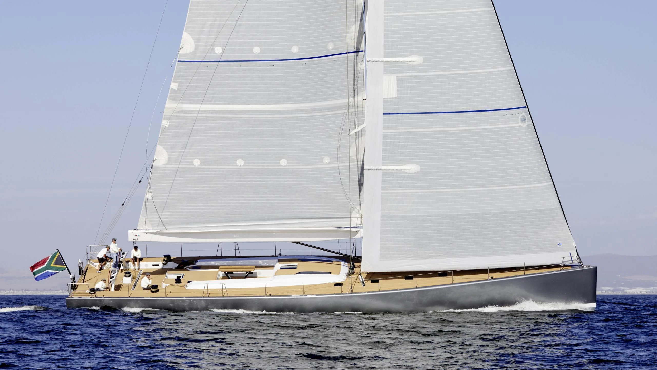 a sailboat on the water aboard ALLSMOKE Yacht for Sale