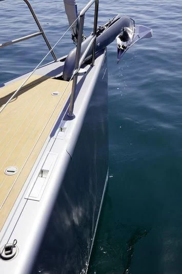 a boat with a rope attached to it aboard ALLSMOKE Yacht for Sale