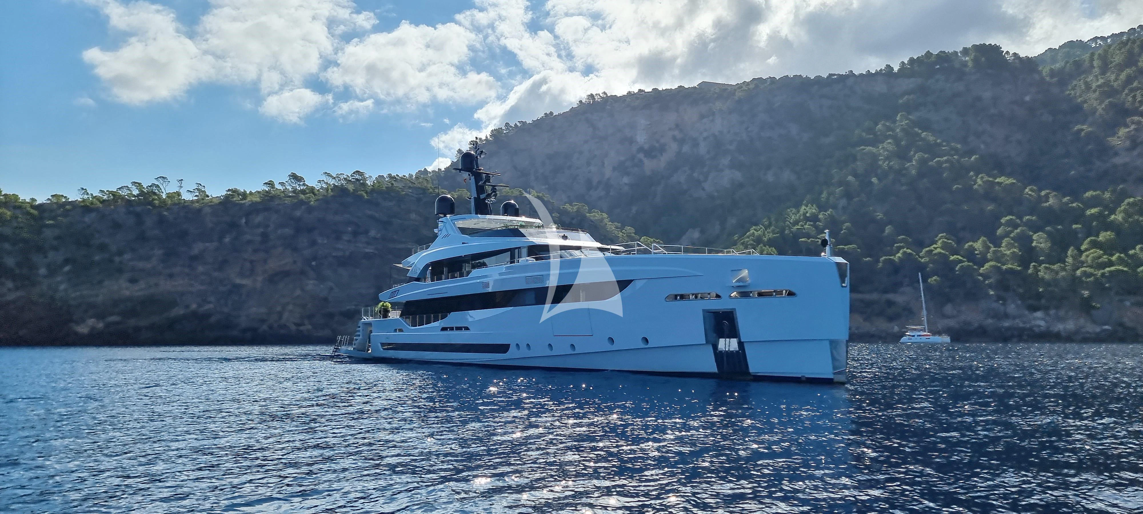 a boat in the water aboard LEL Yacht for Sale