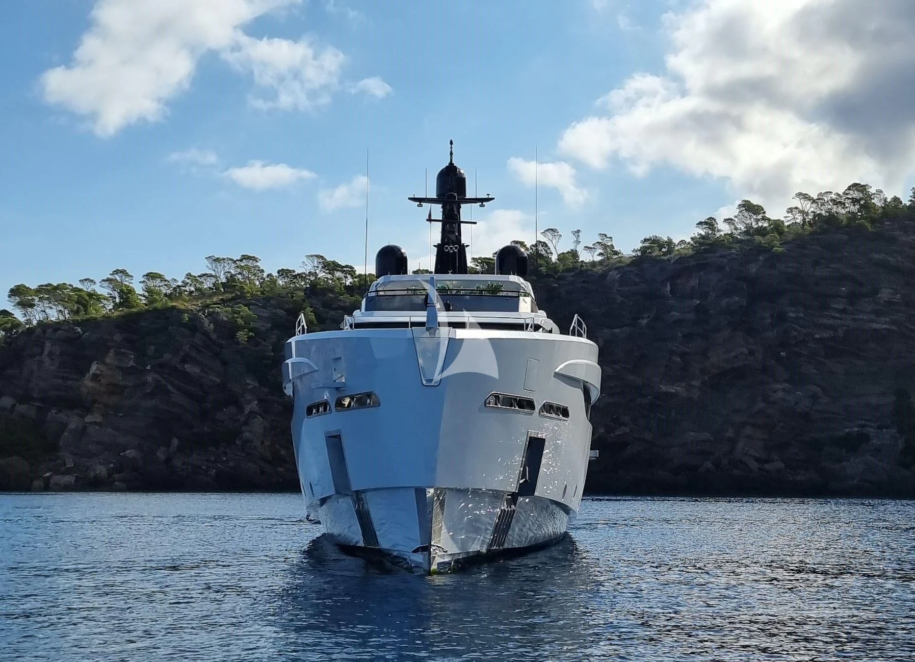 a boat in the water aboard LEL Yacht for Sale