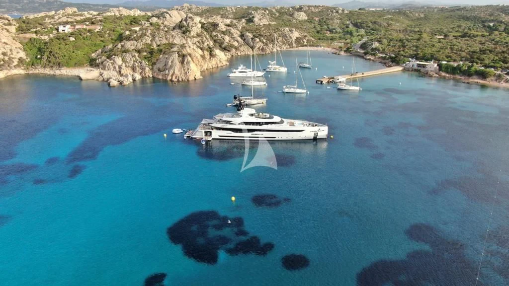 a group of boats in a body of water aboard LEL Yacht for Sale