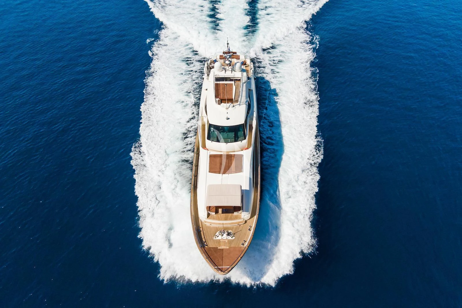 a ship in the water aboard THALYSSA Yacht for Charter
