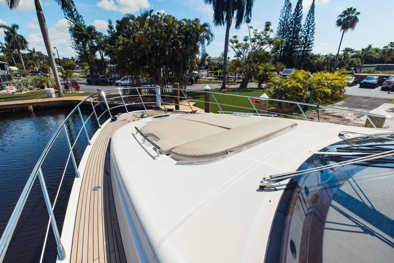 a boat on the water aboard SYLVIA VI Yacht for Sale