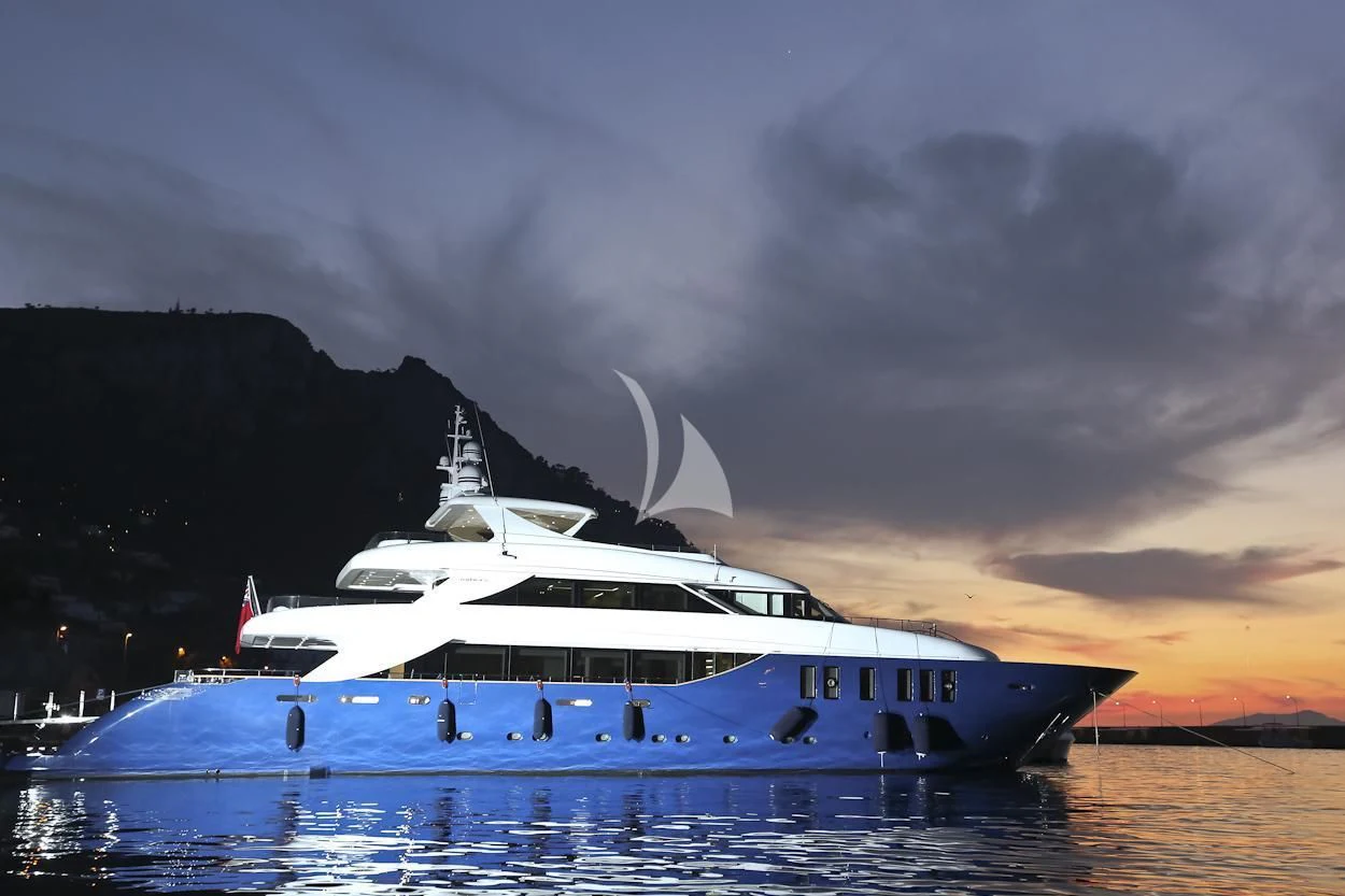 a boat on the water aboard IPANEMAS Yacht for Sale