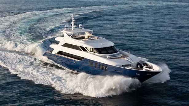 a boat on the water aboard IPANEMAS Yacht for Sale
