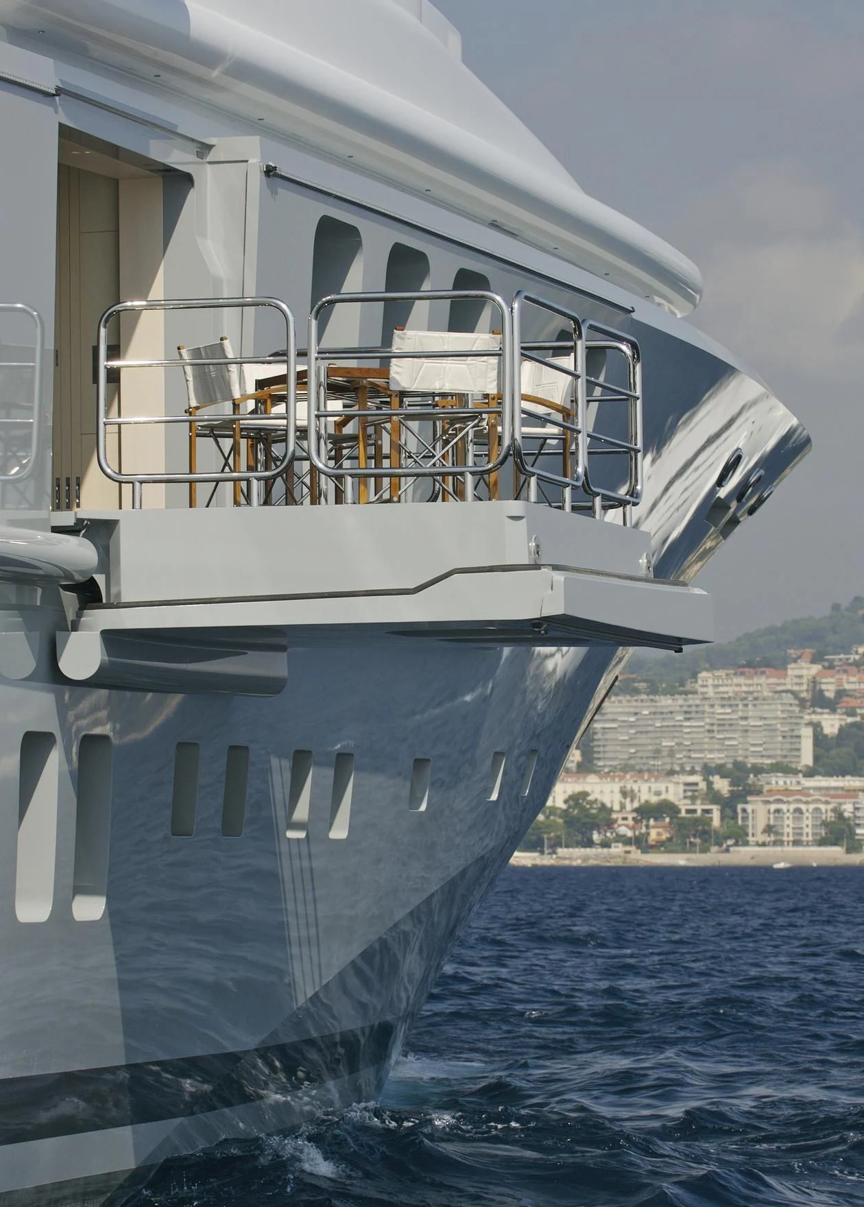 a boat on the water aboard SIREN Yacht for Sale