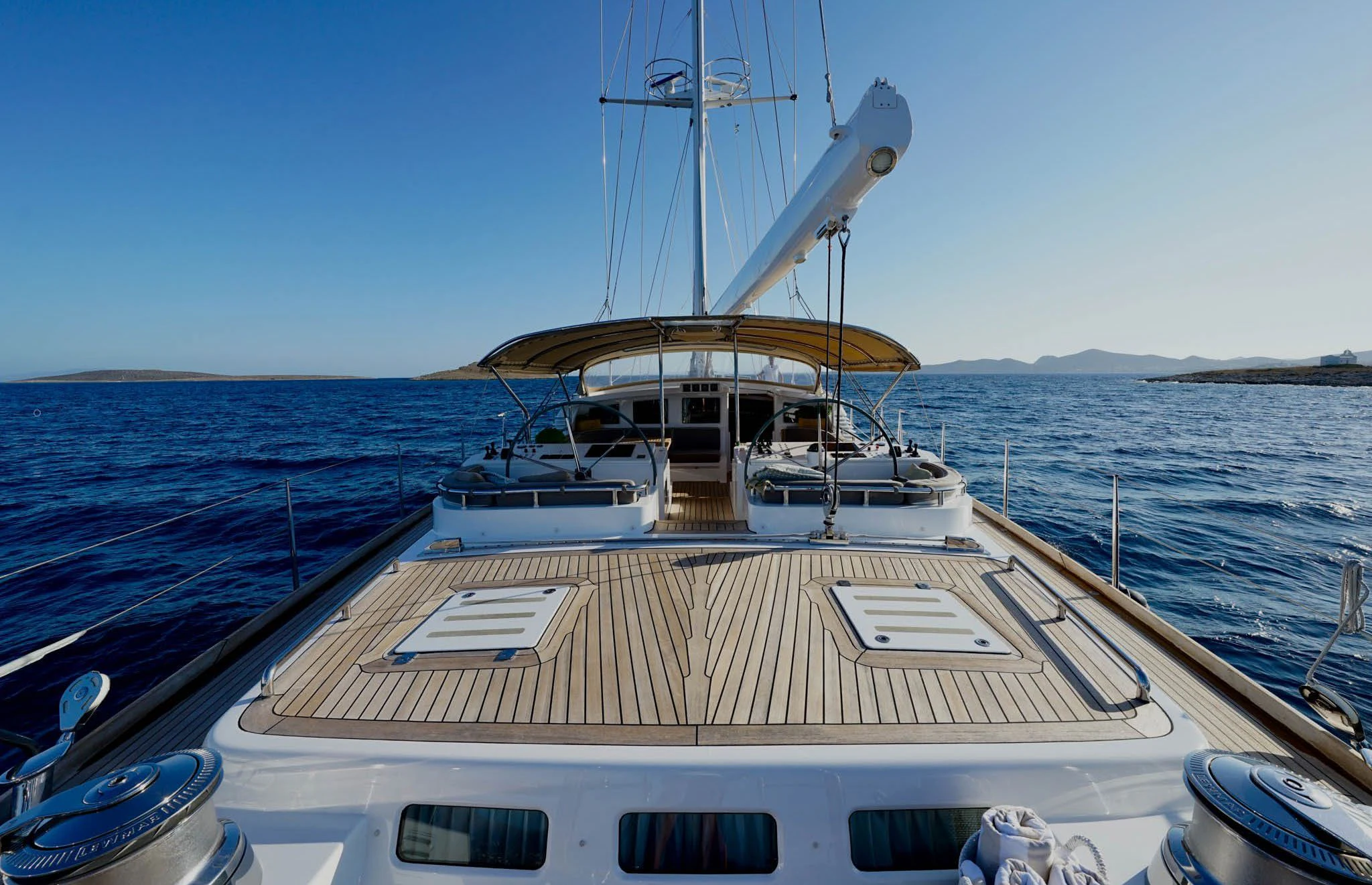 a boat on the water aboard JERSEY PEARL Yacht for Sale