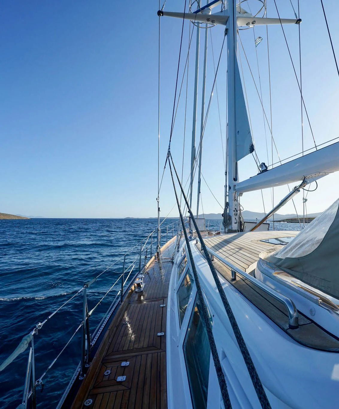 a boat on the water aboard JERSEY PEARL Yacht for Sale