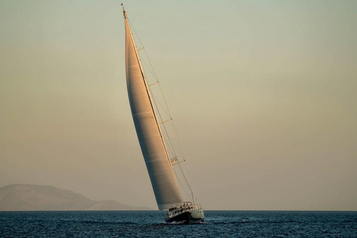 a sailboat on the water aboard JERSEY PEARL Yacht for Sale