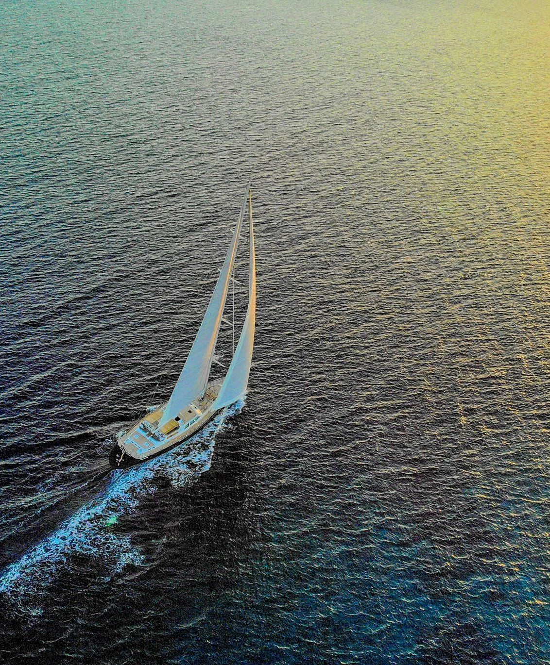 a boat in the water aboard JERSEY PEARL Yacht for Sale