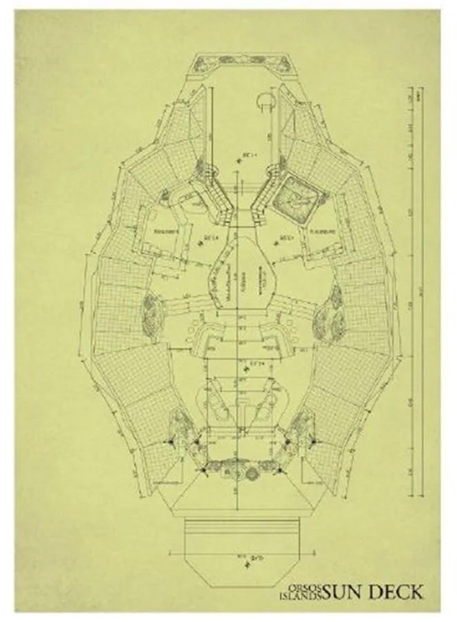 diagram aboard 2020 ORION ORSOS ISLAND Yacht for Sale