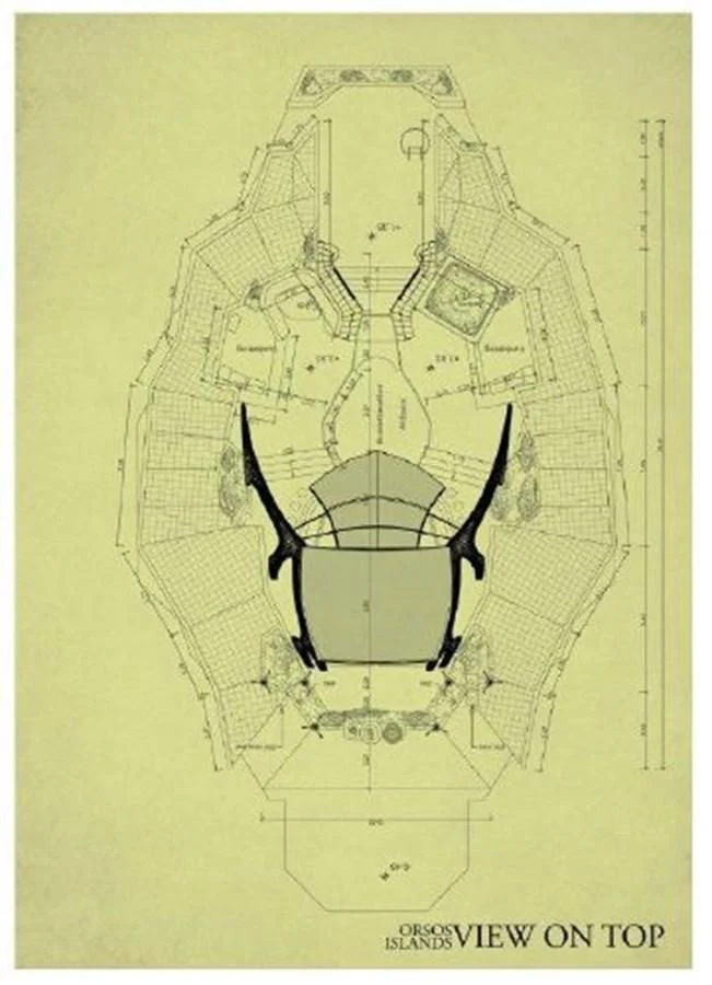 diagram, schematic aboard 2020 ORION ORSOS ISLAND Yacht for Sale