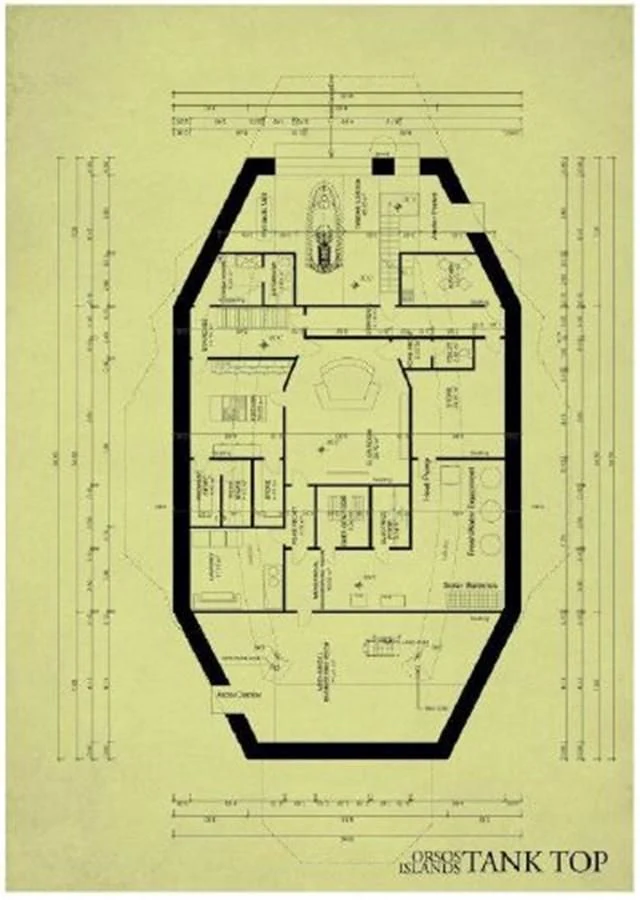 diagram, engineering drawing aboard 2020 ORION ORSOS ISLAND Yacht for Sale