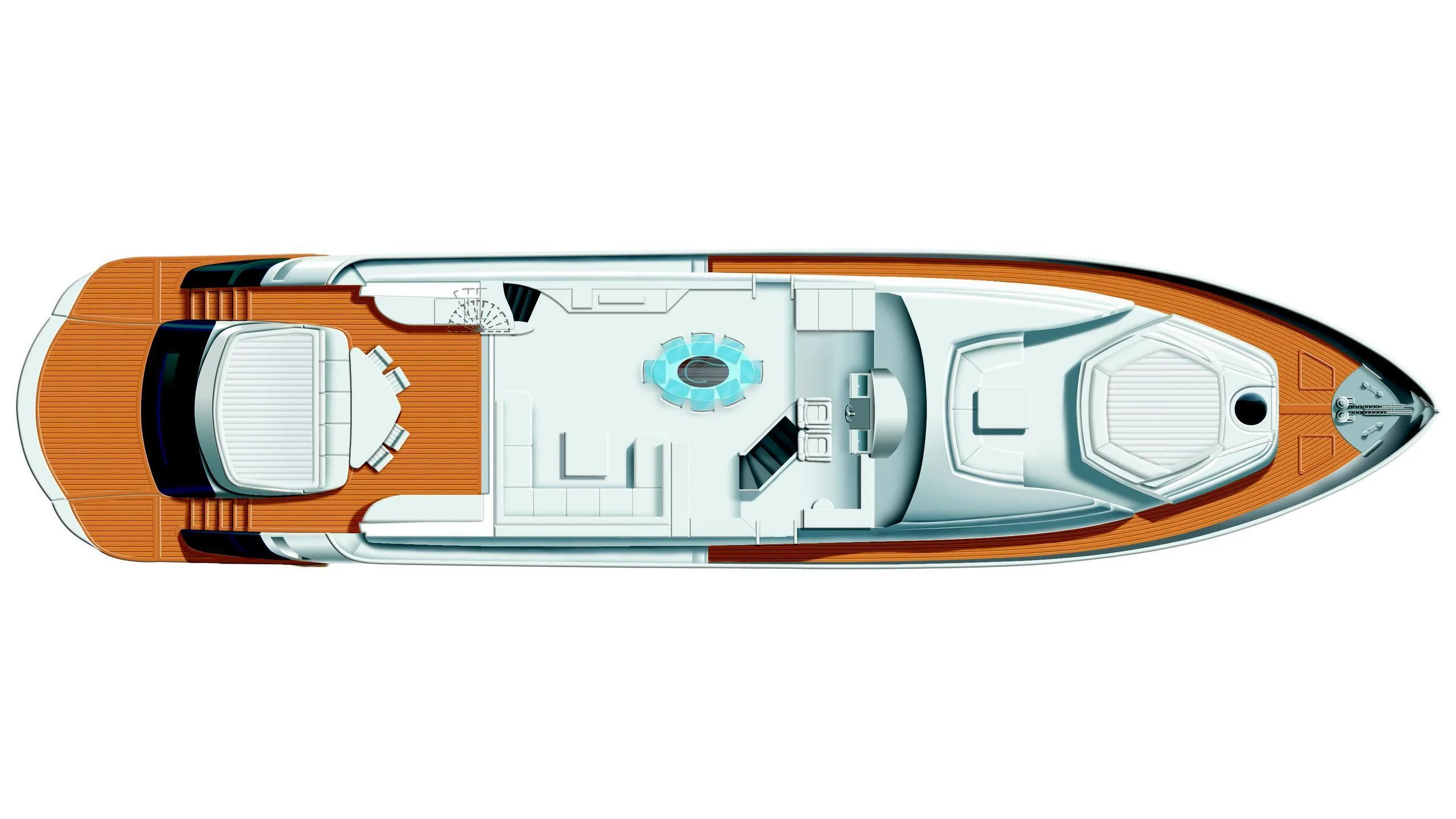 diagram aboard A&O Yacht for Sale