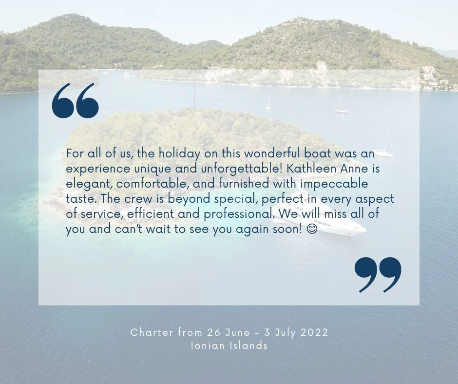 text aboard KATHLEEN ANNE Yacht for Sale