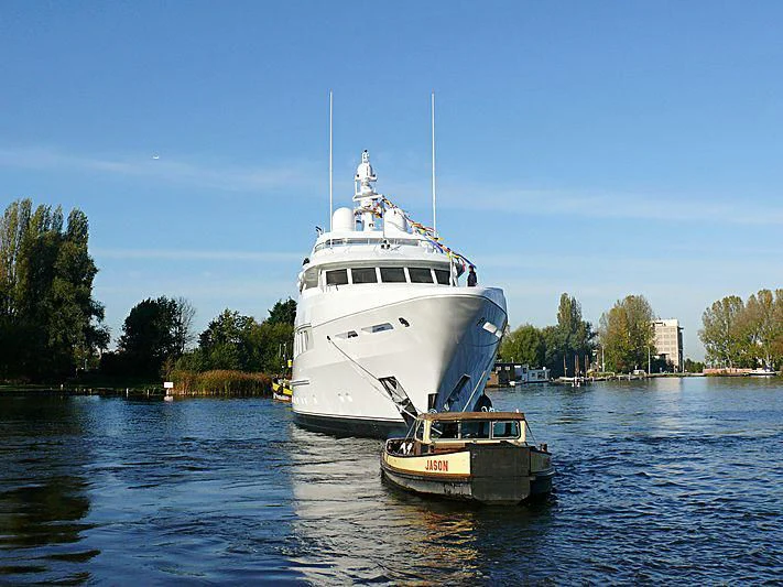 a couple of boats in the water aboard KATHLEEN ANNE Yacht for Sale