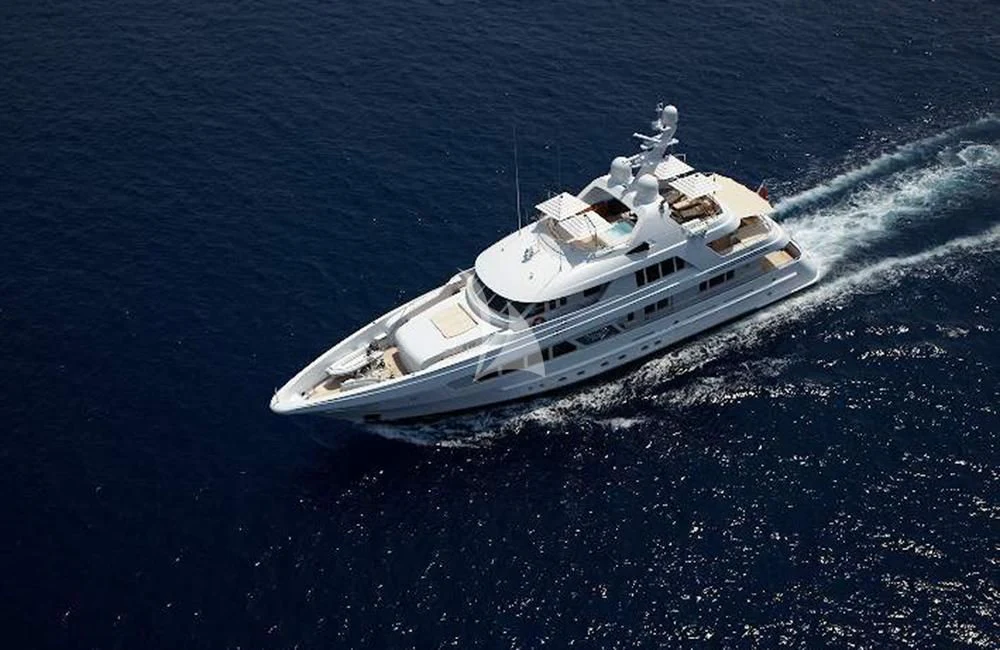 a boat on the water aboard KATHLEEN ANNE Yacht for Sale