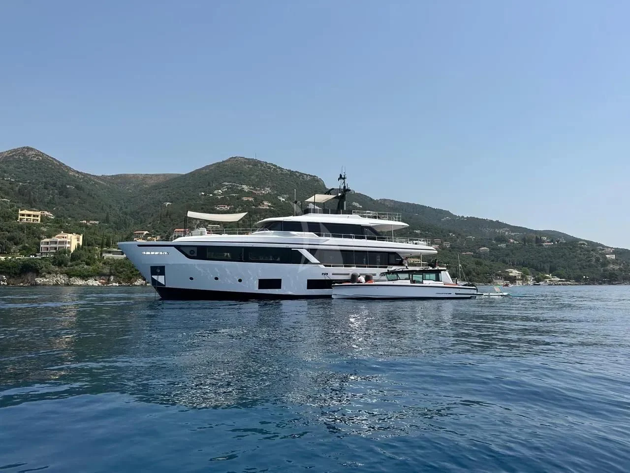 a boat on the water aboard AT ONE Yacht for Charter