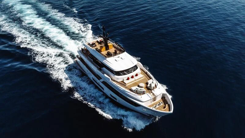 a ship on the water aboard AT ONE Yacht for Charter