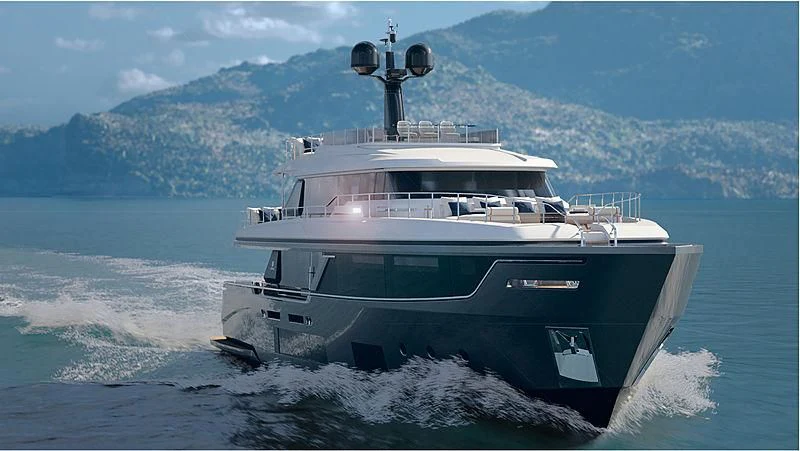 a boat on the water aboard AT ONE Yacht for Charter