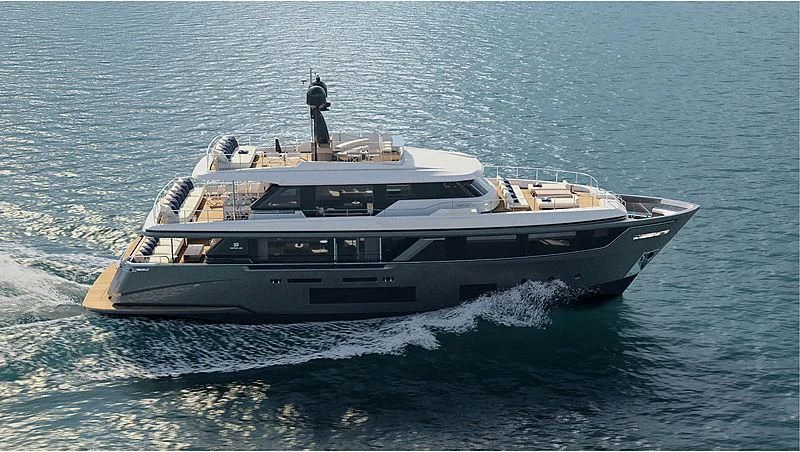 a boat in the water aboard AT ONE Yacht for Charter