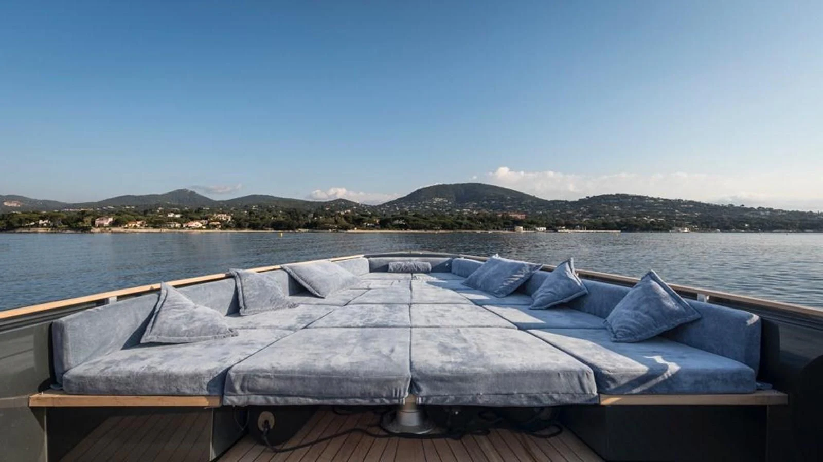 a boat on the water aboard ASH Yacht for Sale