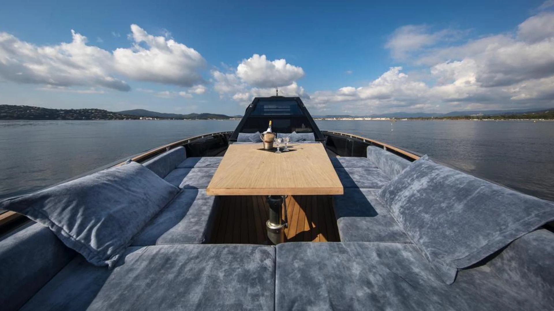 a boat on the water aboard ASH Yacht for Sale