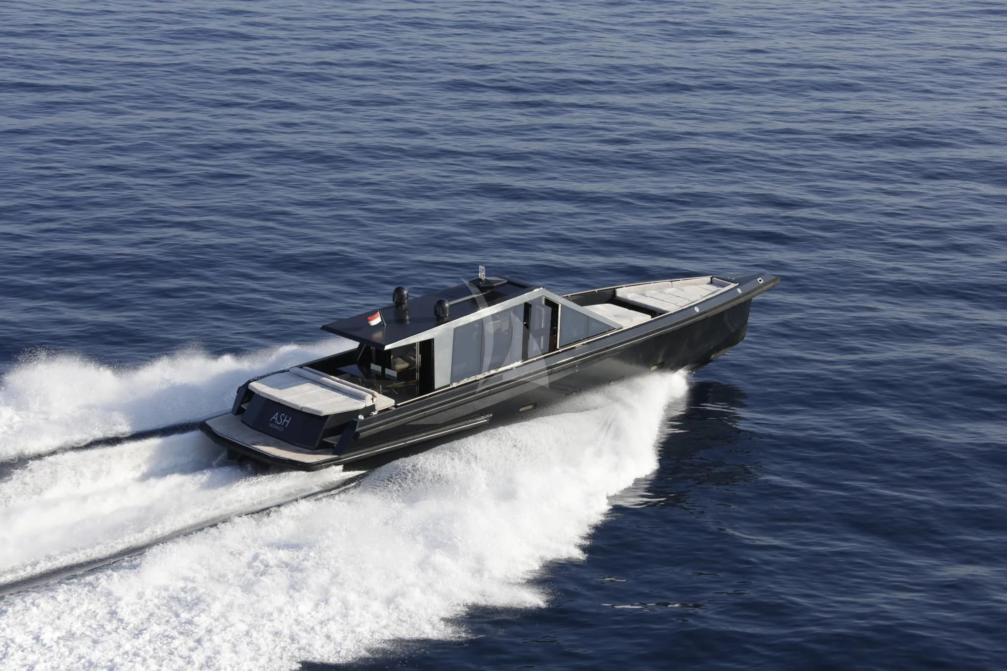 a boat on the water aboard ASH Yacht for Sale