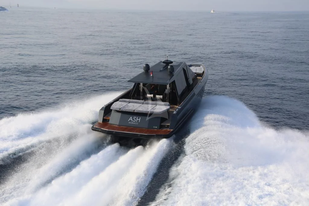 a boat on the water aboard ASH Yacht for Sale