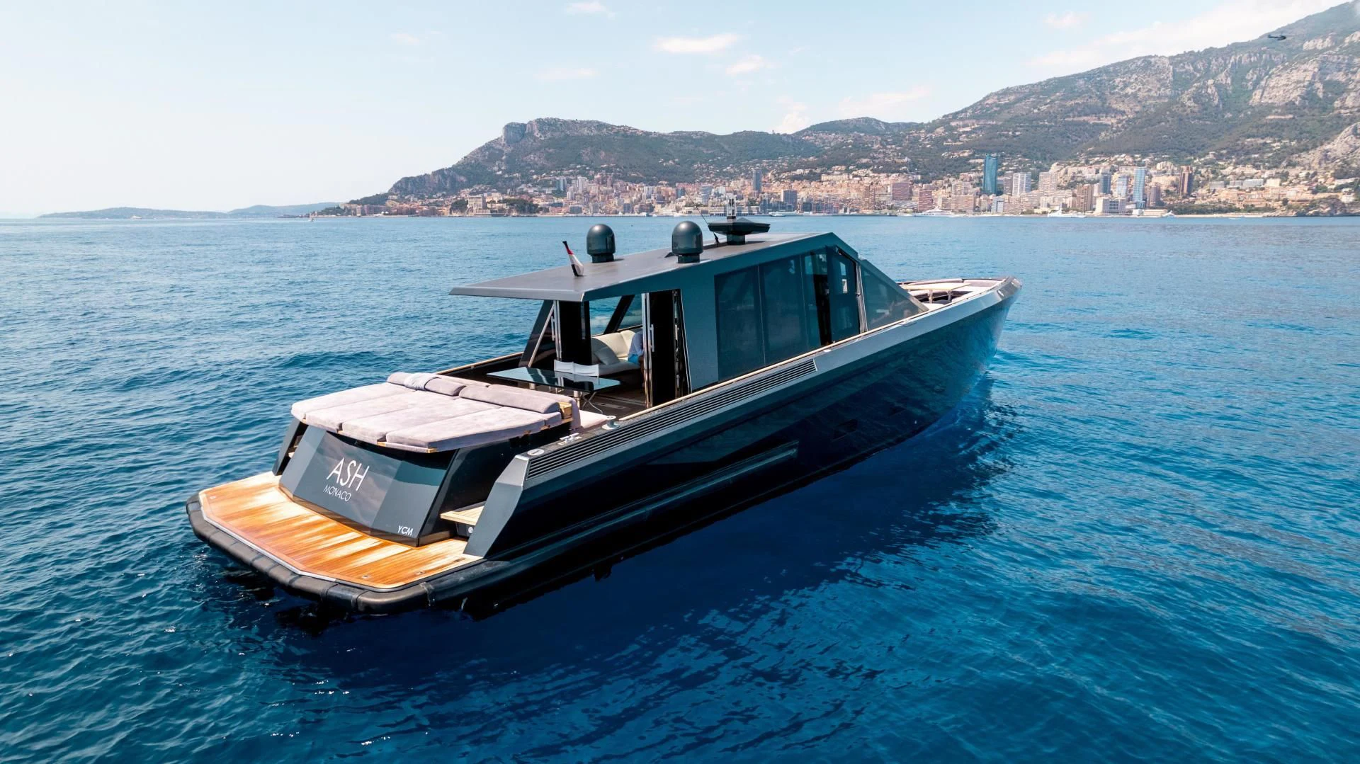 a boat on the water aboard ASH Yacht for Sale