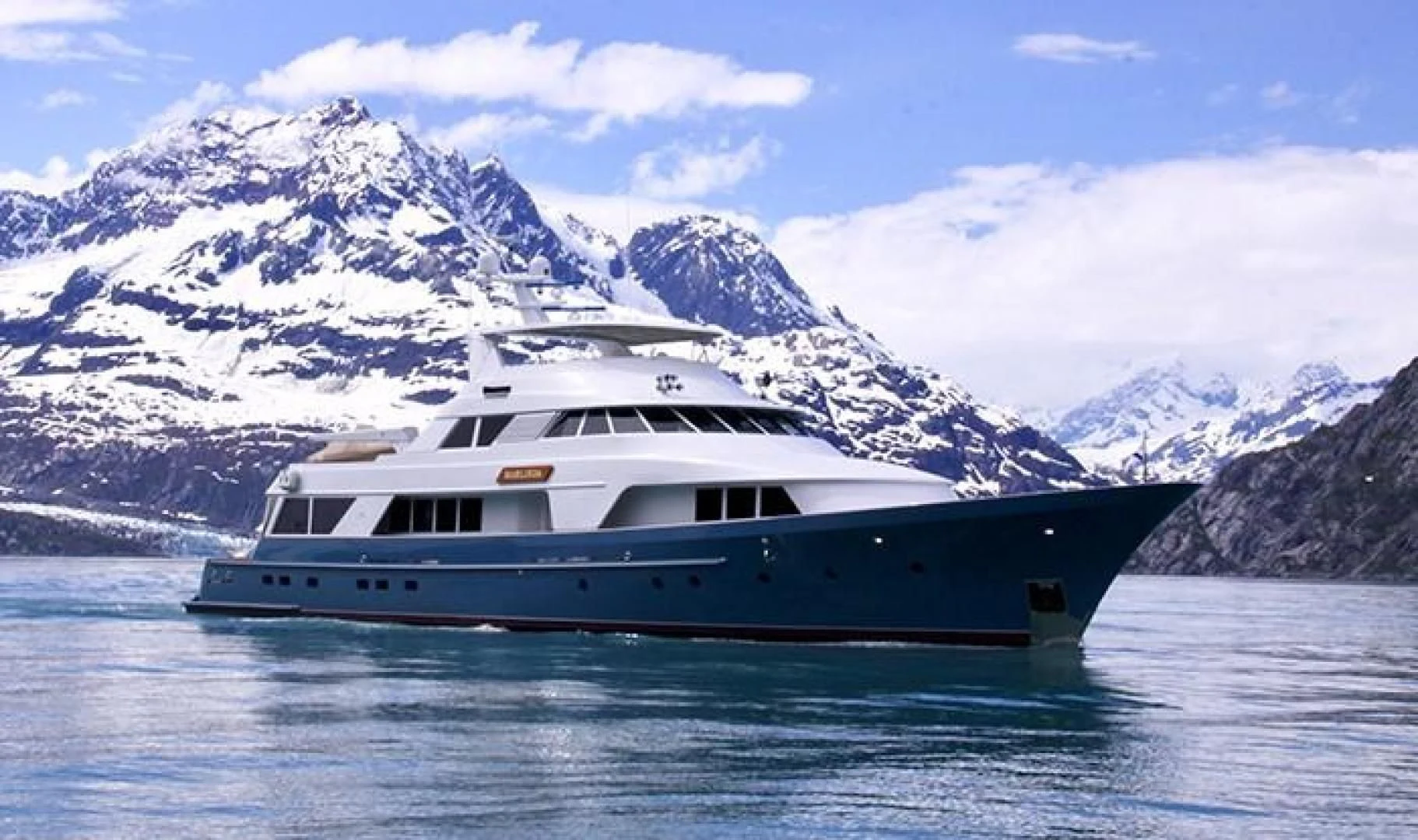 a boat in the water aboard MARLINDA Yacht for Sale