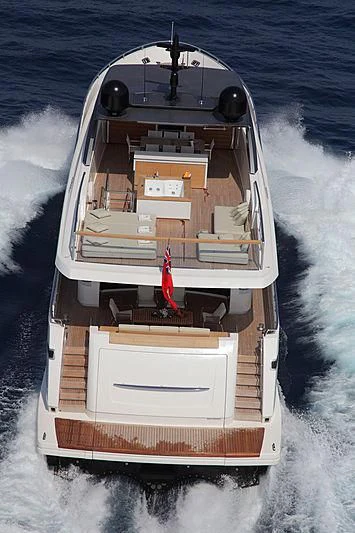 a ship in the water aboard INDIGO Yacht for Sale