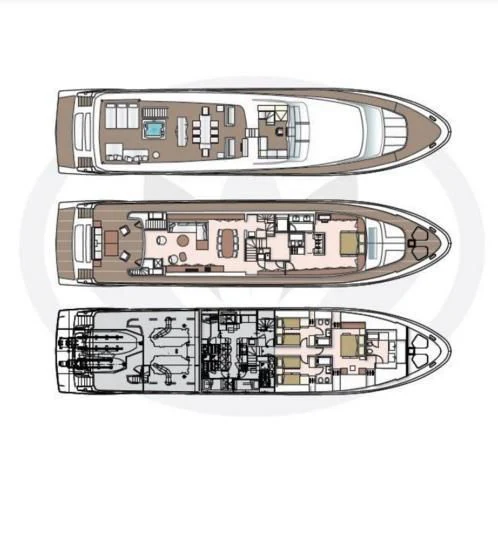 a pair of glasses with text aboard INDIGO Yacht for Sale