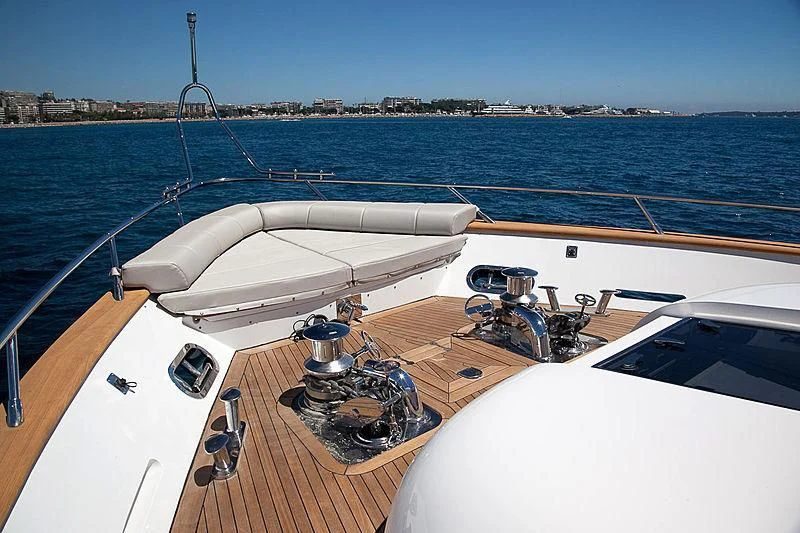 a boat on the water aboard DADDY'S DREAM 888 Yacht for Charter