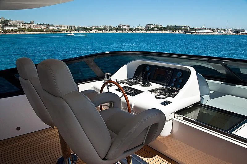 the interior of a boat aboard DADDY'S DREAM 888 Yacht for Charter