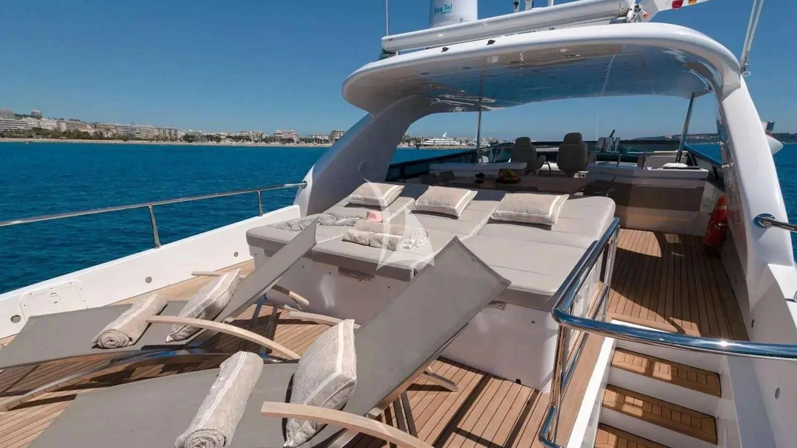 a boat on the water aboard DADDY'S DREAM 888 Yacht for Charter