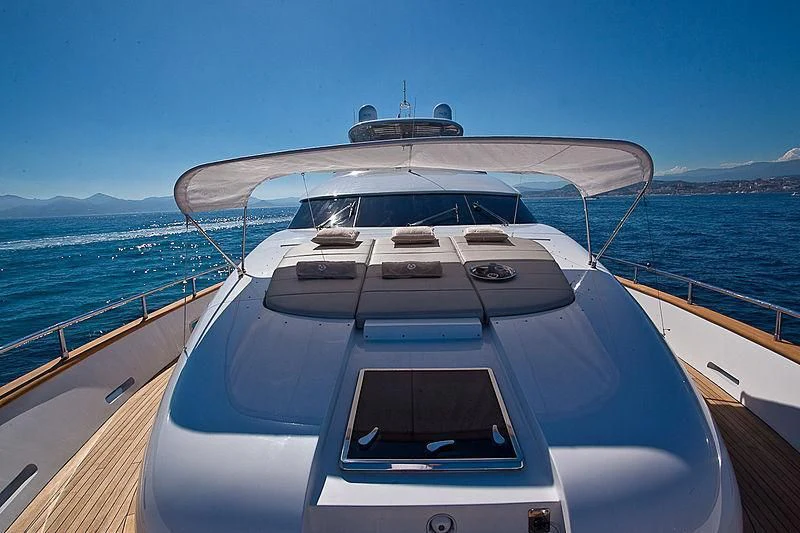 a boat on the water aboard DADDY'S DREAM 888 Yacht for Charter