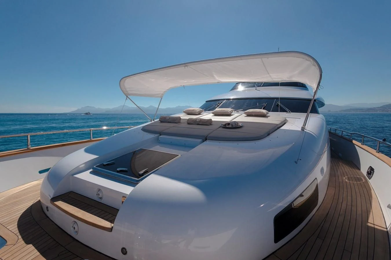 a boat on a deck aboard DADDY'S DREAM 888 Yacht for Charter