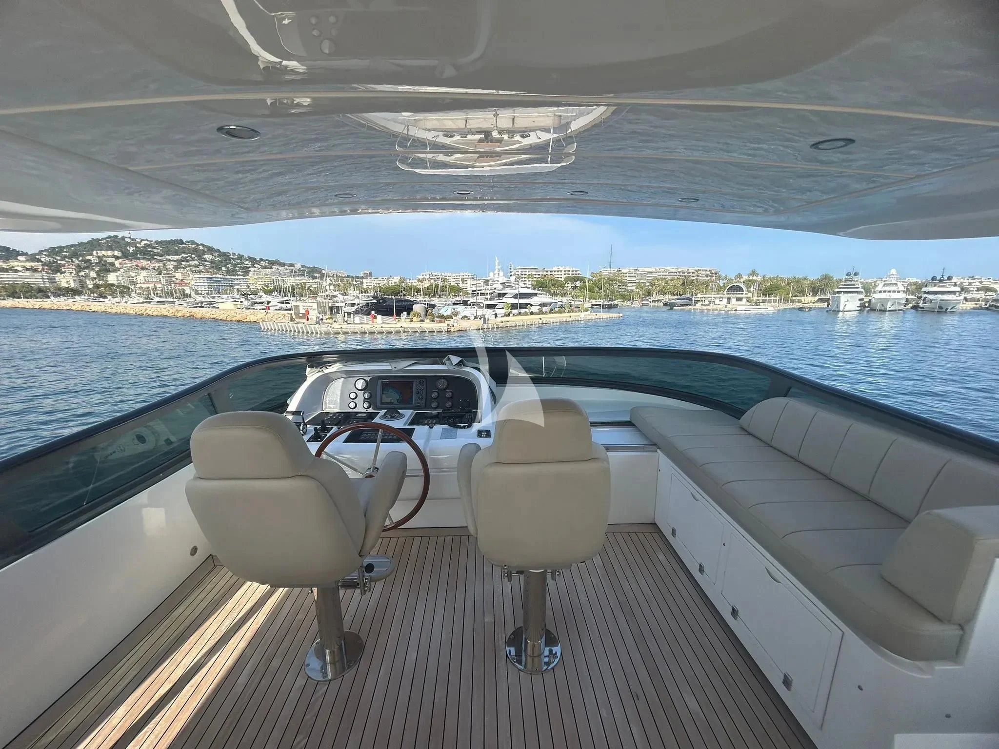 a boat on a boat aboard DADDY'S DREAM 888 Yacht for Charter